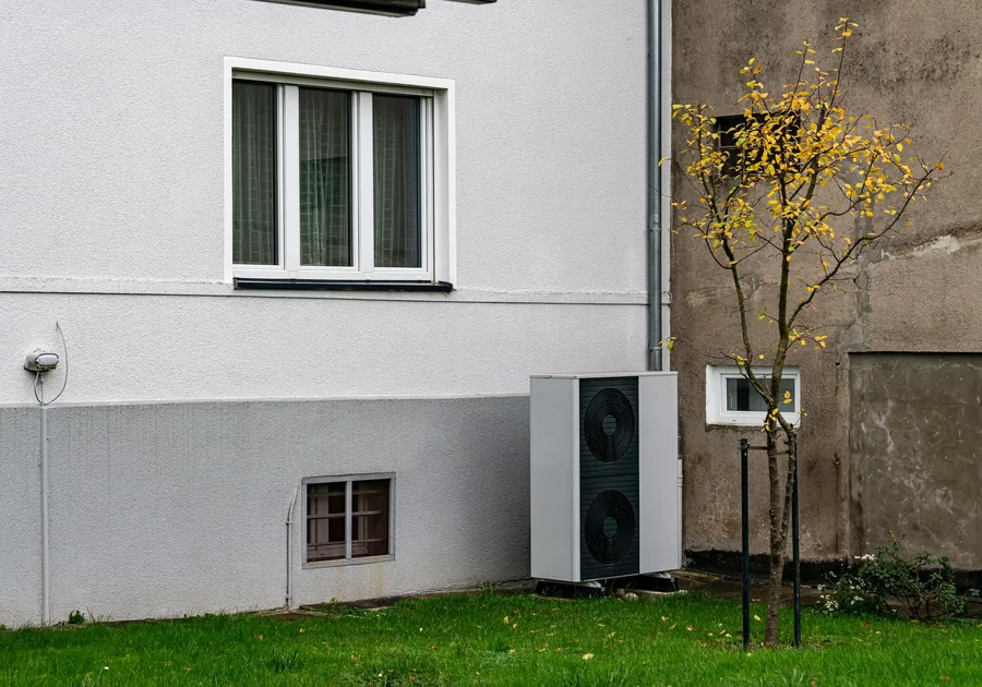 Heat Pump in a home kitchen